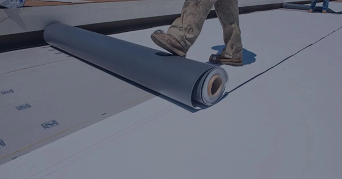 TPO roofing on a Florida home